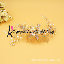 Hot Sale Pearl Headband Wedding Rhinestones Accessoires de cheveux nuptiaux Headwear